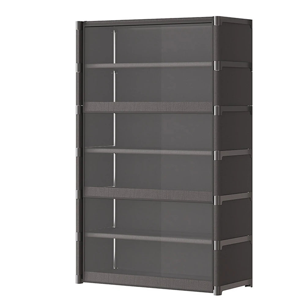 7 Tiers Storage Organizer w/Flip Door