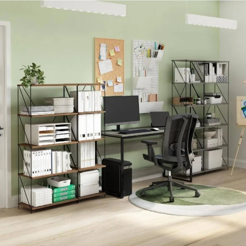 Industrial Multipurpose Flat Base Bookshelf.