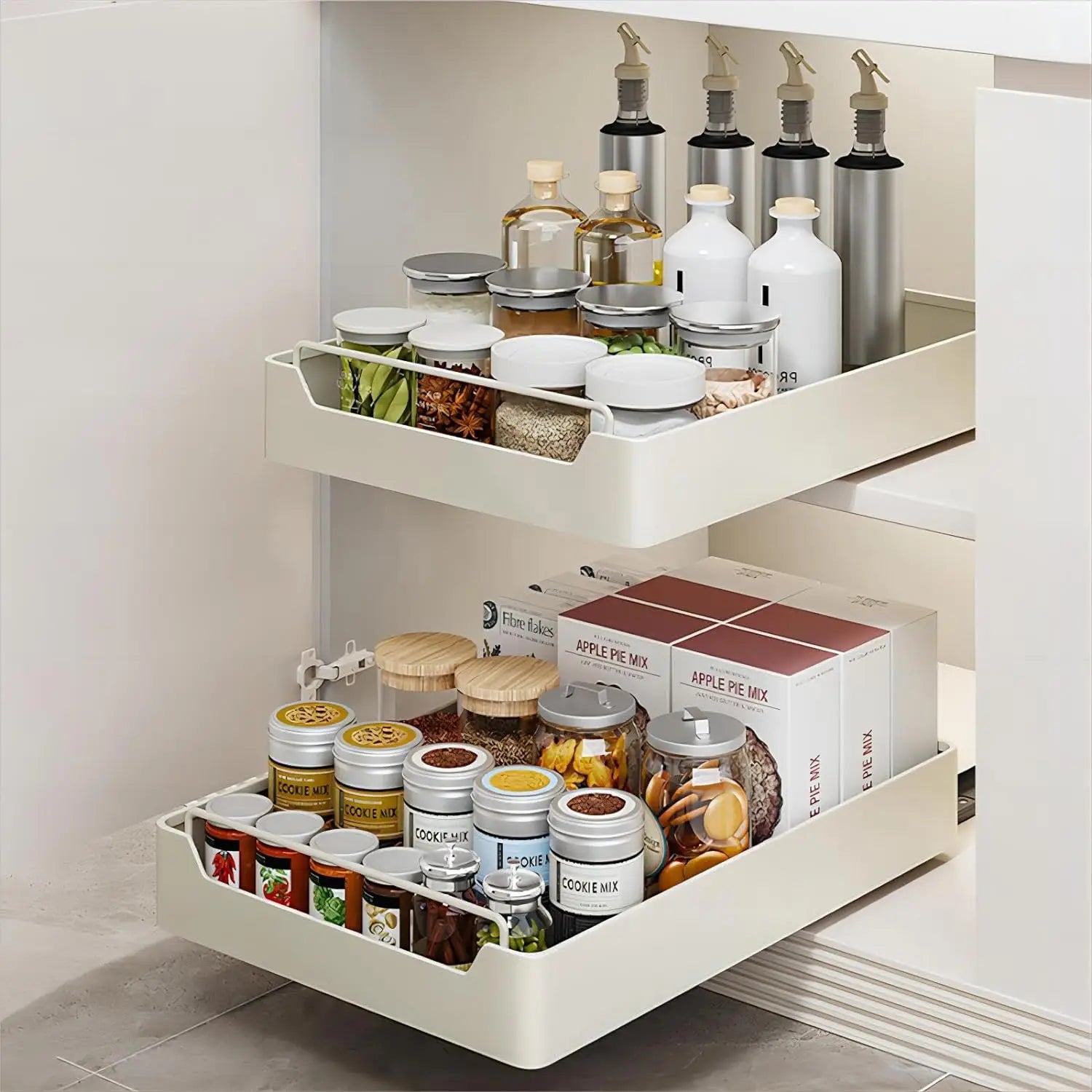 Pull out Heavy Duty Sliding Basket Drawer