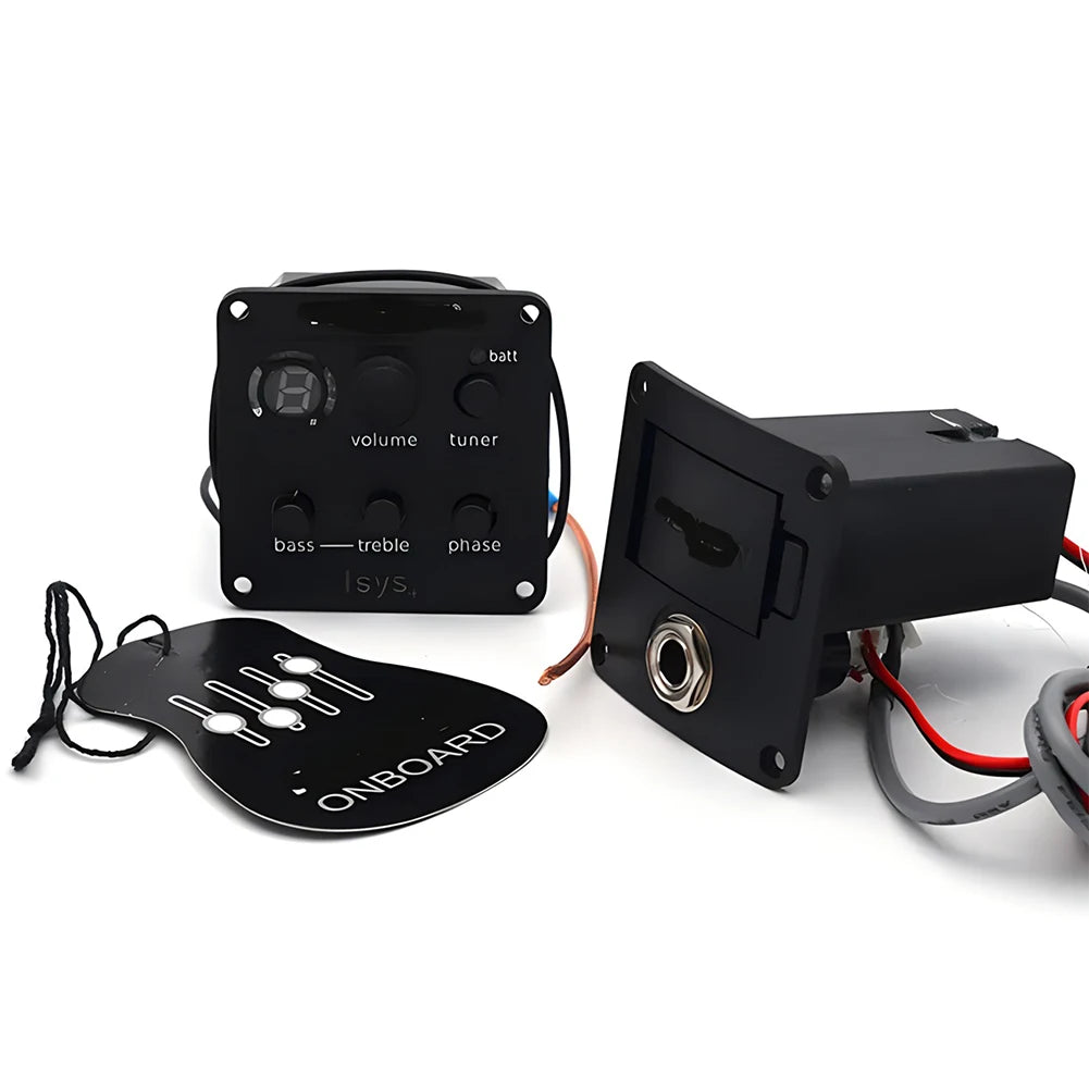 Classic Acoustic Guitar EQ Tuner Piezo Pickup