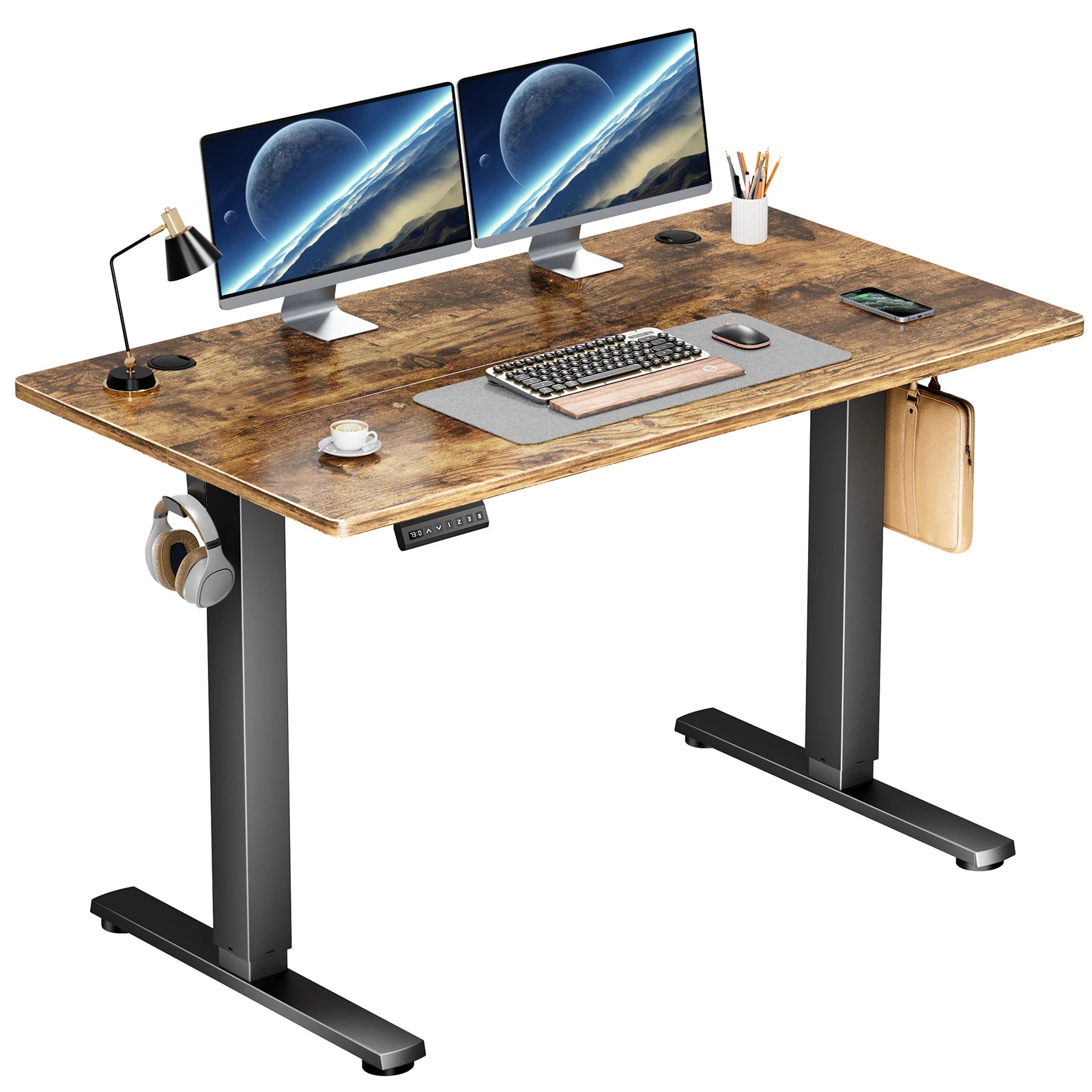 JHK Electric Standing Desk Height Adjustable stand/sit