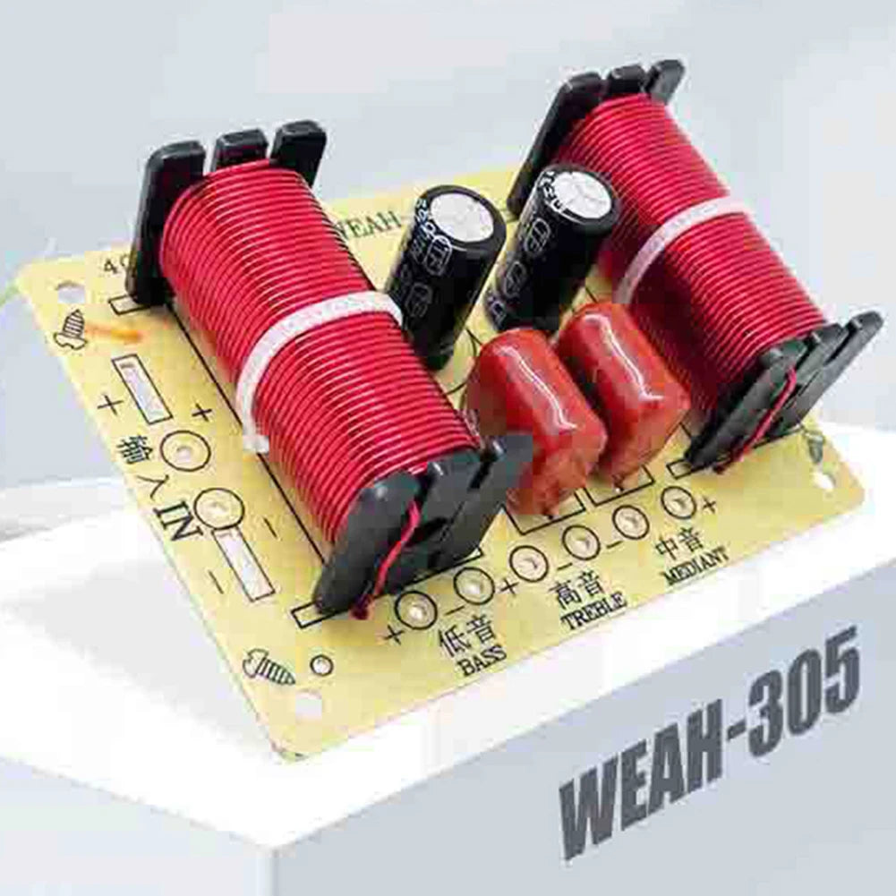 3 Way Crossover Circuit Speaker Treble Midrange Bass