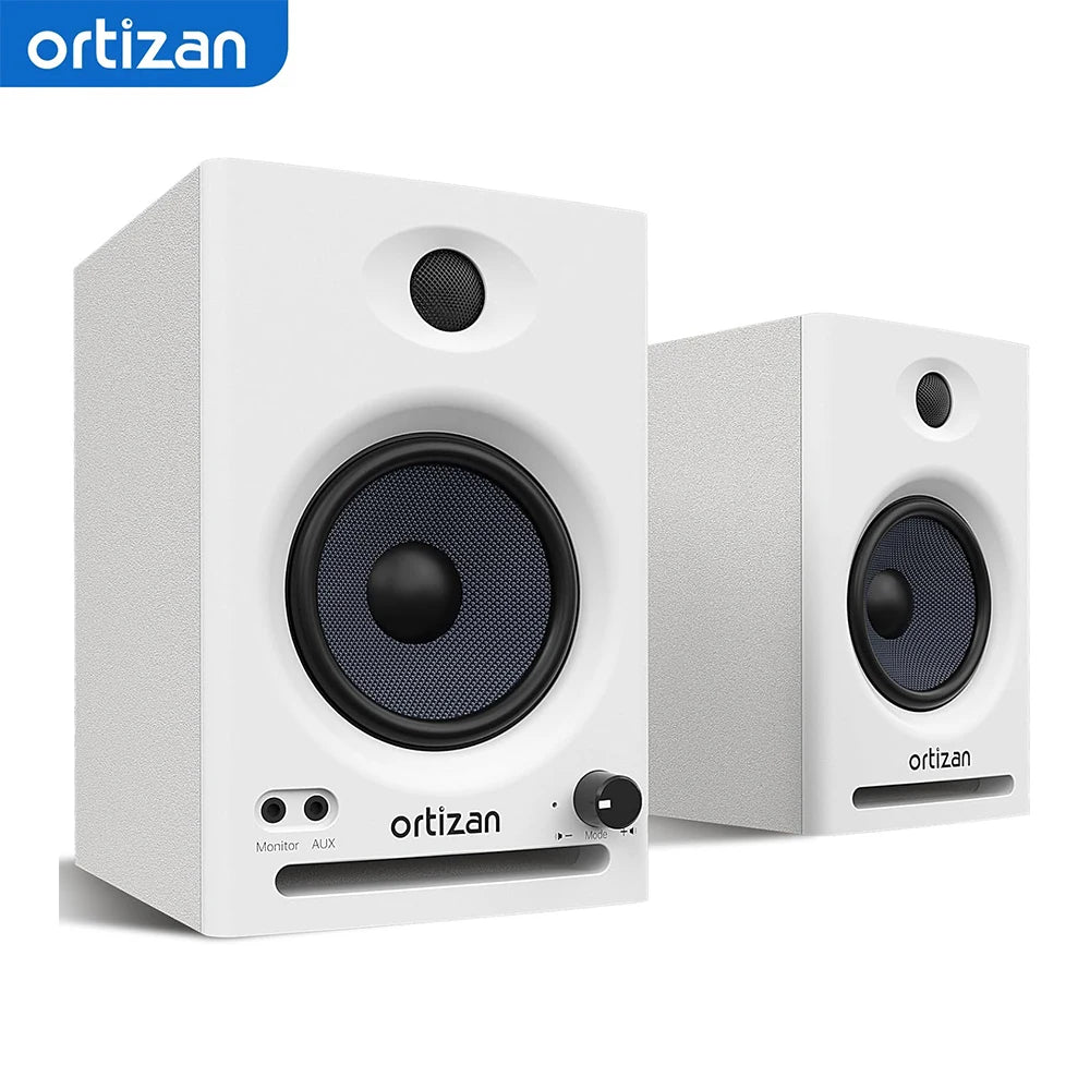 Ortizan C7 Dual-Mode 2.0 Studio, Active Monitor Speakers