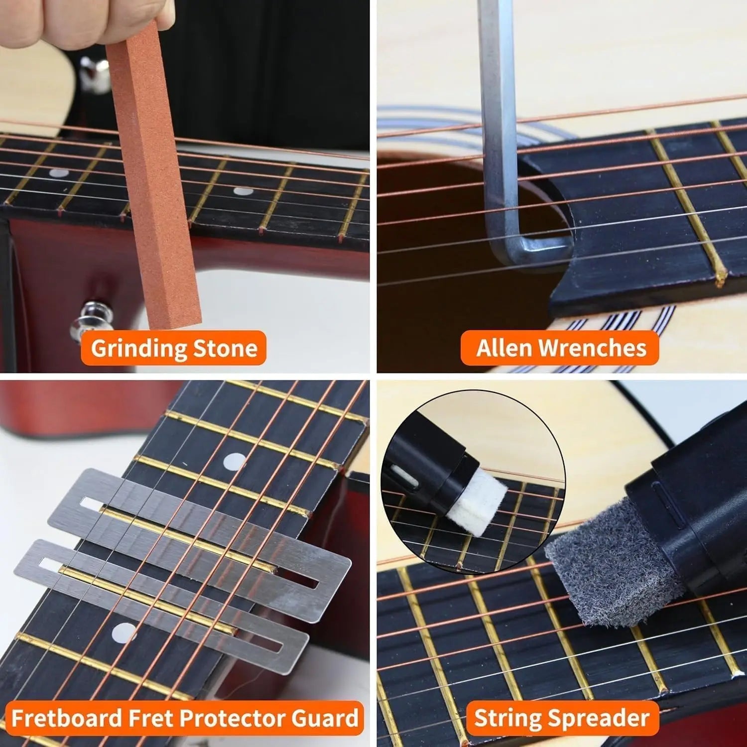 72PCS Guitar Repair & Maintenance Tool Set