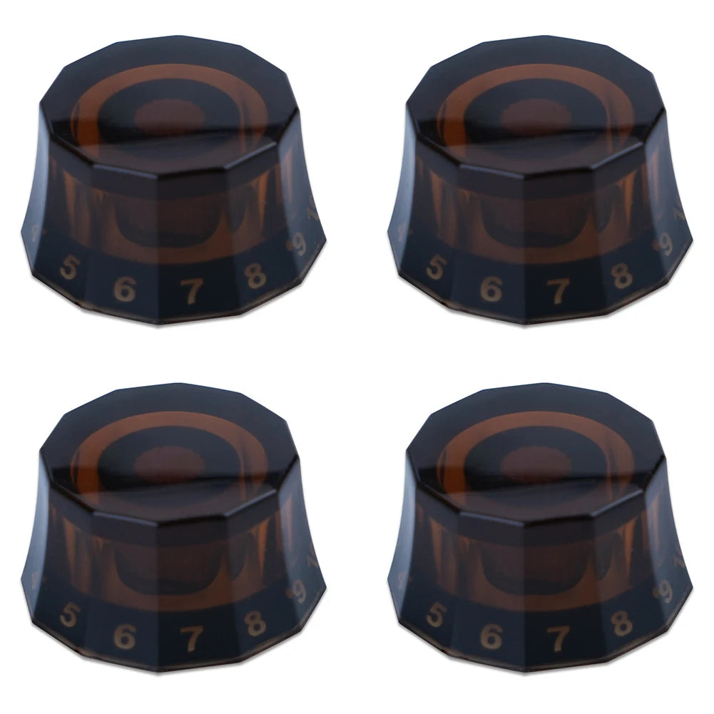 4 Pcs Electric Guitar Knobs Lampshade Style