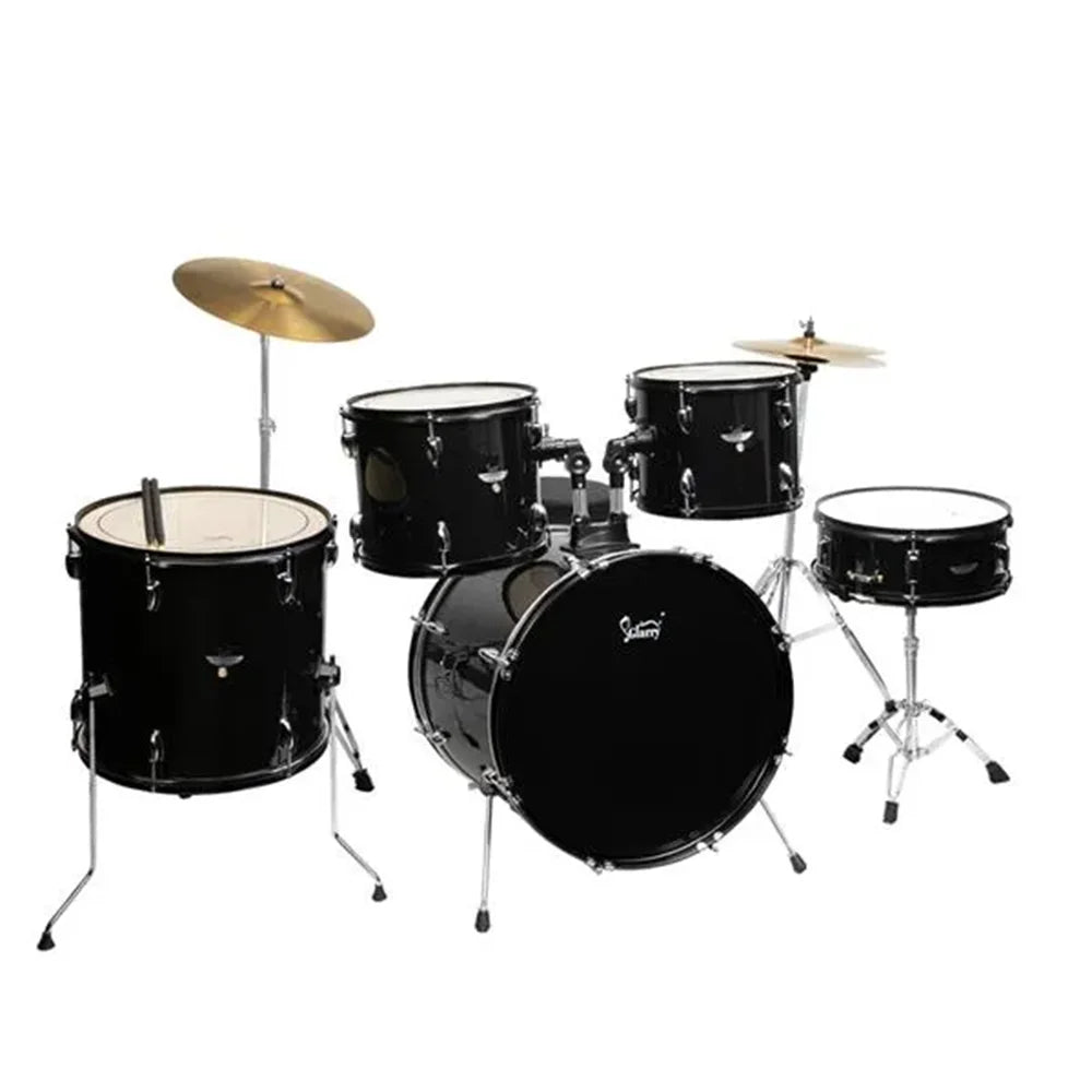 16" Ride Cymbal 14" Hi-hat Full Size Adult Drum Set