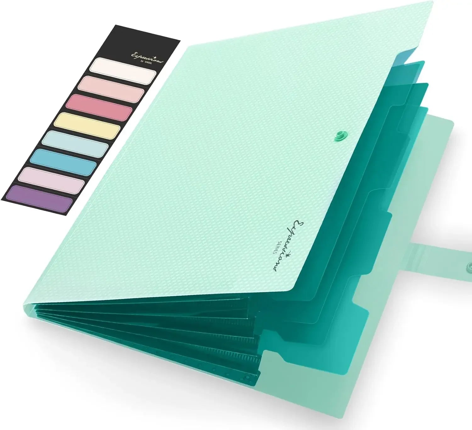 Expandable File Folder, Letter Size Organizer, 5 Pockets