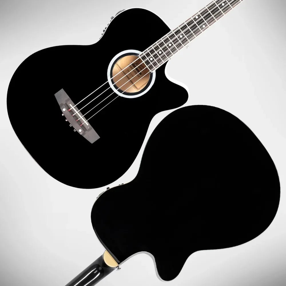 4 String Electric Acoustic Bass Guitar W/4-Band EQ