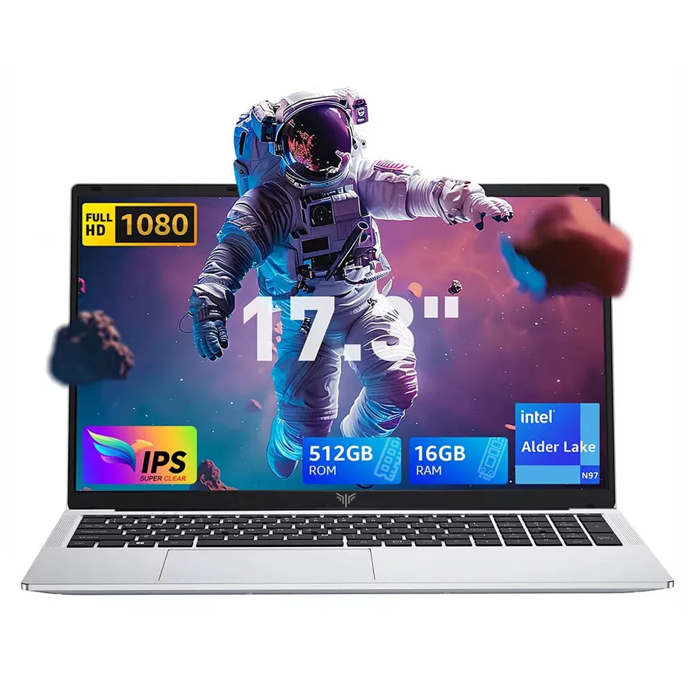 ACEMAGIC Laptop 17.3'' FHD Intel Alder Lake N97