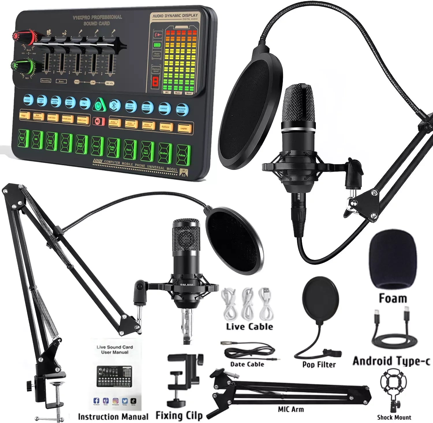 Complete Home Studio Kit for Music Podcast