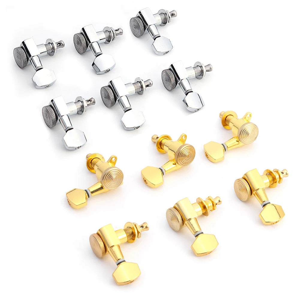 6R Inline Guitar String Peg Locking Tuners