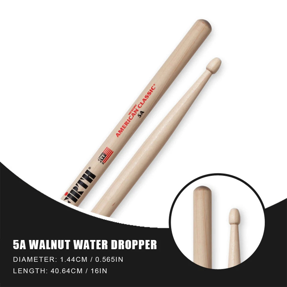 5-1Pair 2Pcs Drumsticks 5A/7A Drum Sticks 