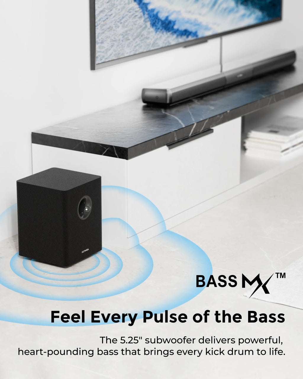 ULTIMEA 5.1 Detachable Soundbar for TV with Dolby Atmos