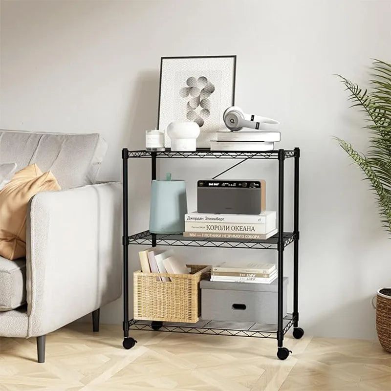 750Lb Capacity, Steel Organizer Wire Rack, Plug Version