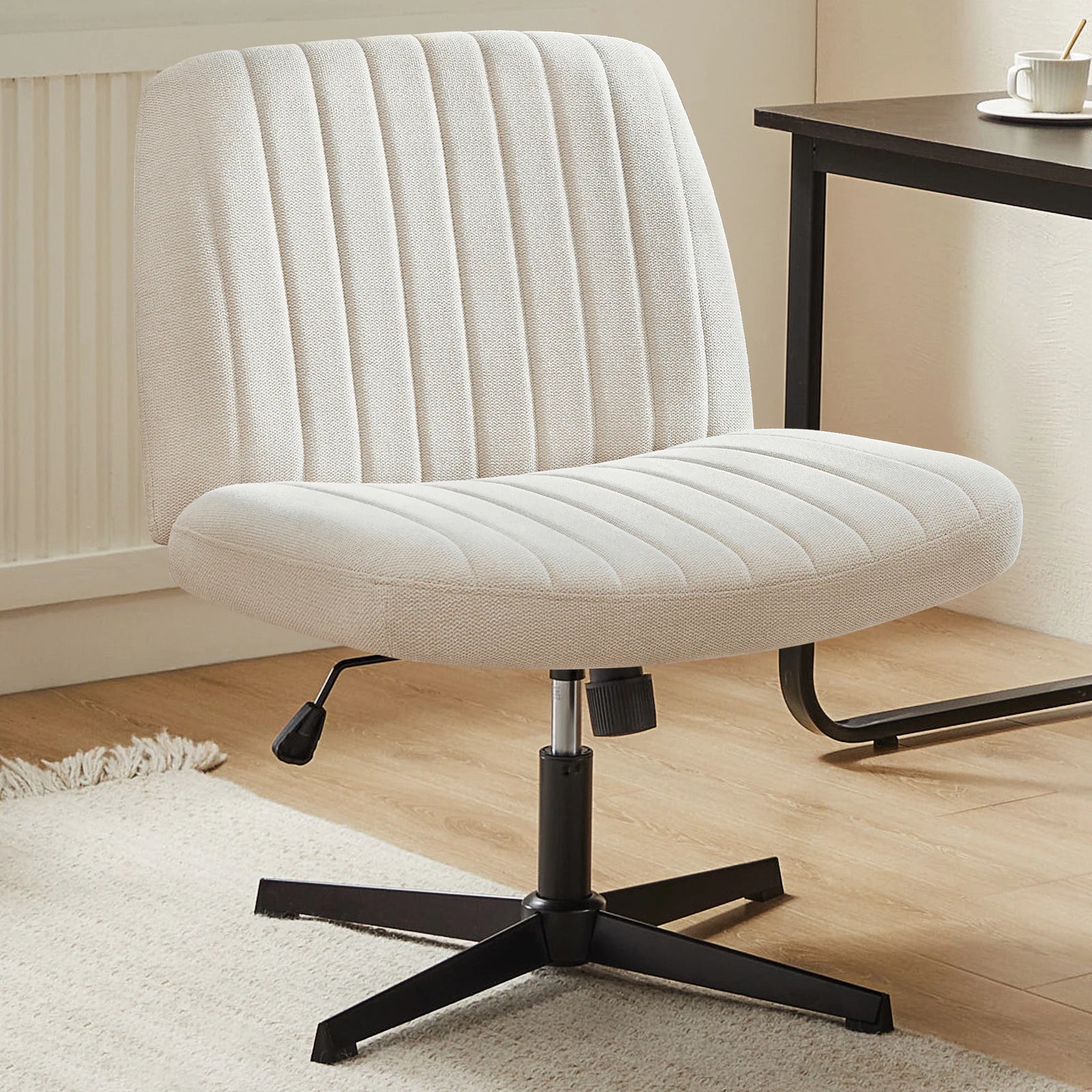 JHK Cross Legged Office Living Room Rocking Chair