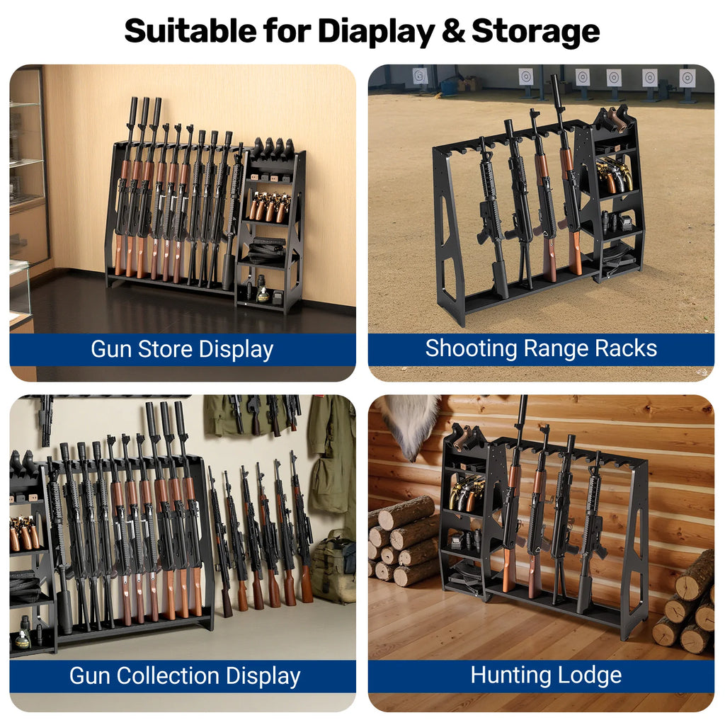 Blacksmith's Adjustable Gun Rack