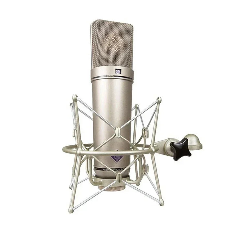 87aiProfessional Microphone for Recording Studio, Audio Interface Equipment, Sound Cardcondenser U87Ai Mic