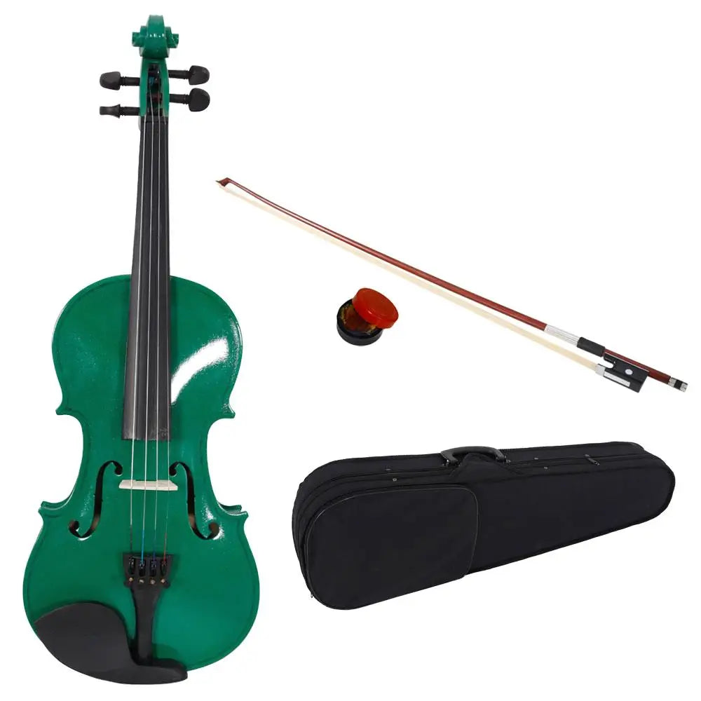 4/4 Acoustic Violin Case with Bow & Rosin