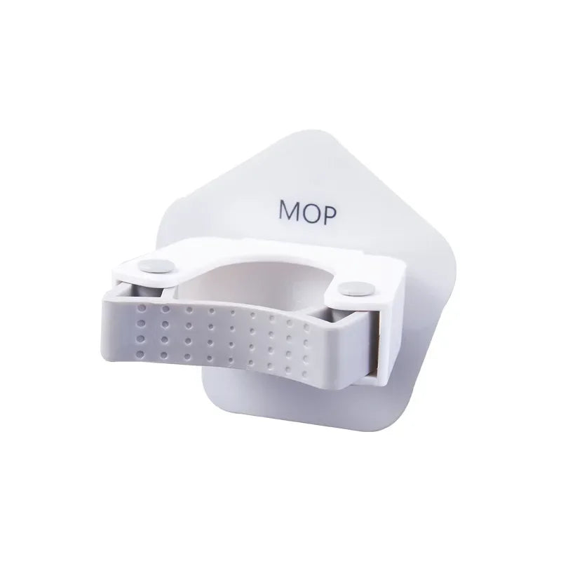 Broom Hanger Storage Rack Kitchen Clip Seamless