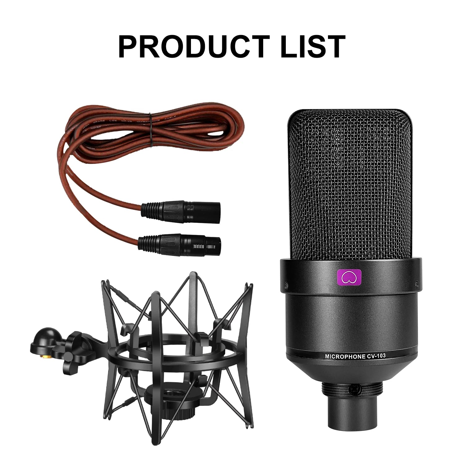 TLM 103 XLR Condenser Microphone Professional Home Studio