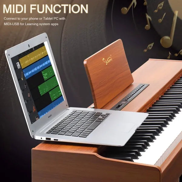 GDP-104 88 Keys Full Weighted Keyboard with Furniture Stand+