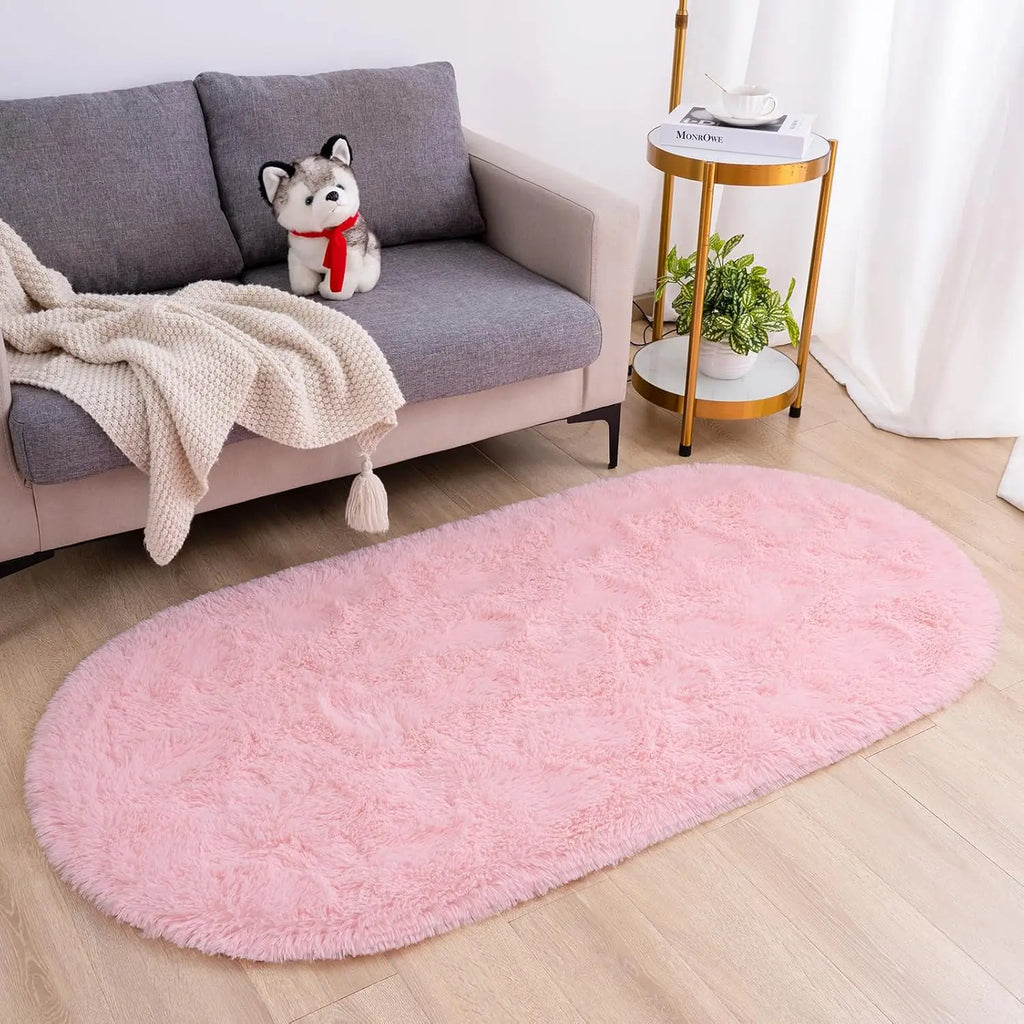 Fluffy Ultra Soft Area Rugs for Nursery Mats, 2.6 x 5.3ft