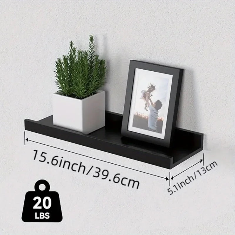 6 pieces Honor wall display stand, white