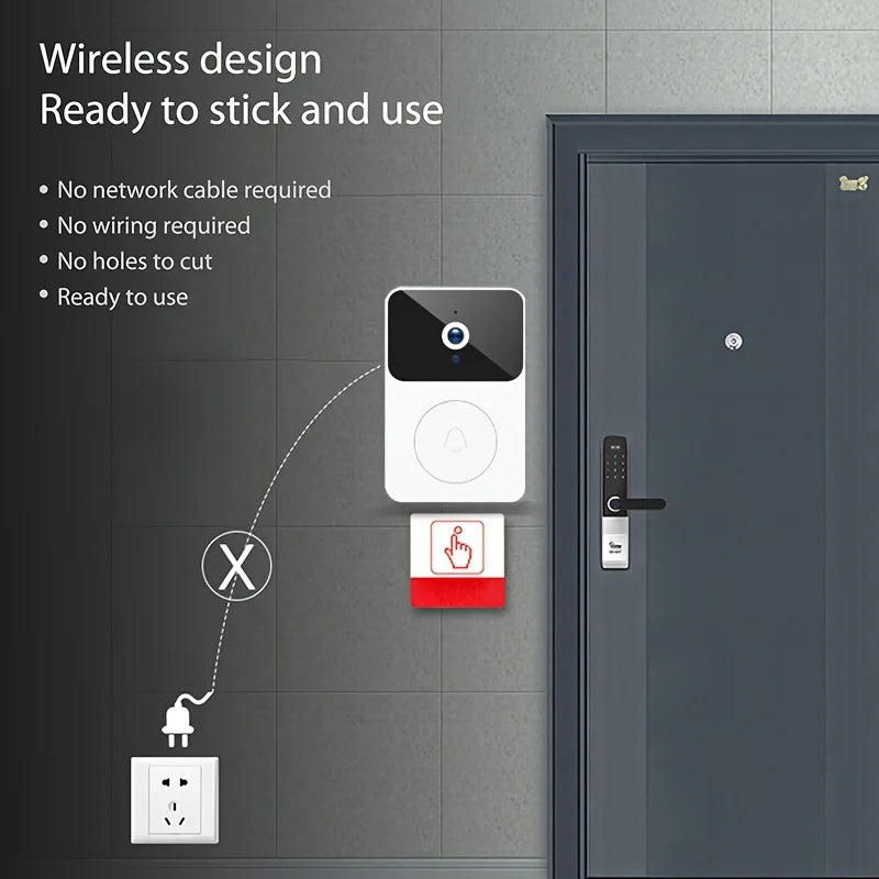 Doorbell Smart Home Wireless Rechargeable