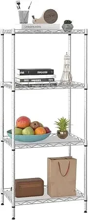 Storage Shelves w/Wheels 4/5/6 Tier