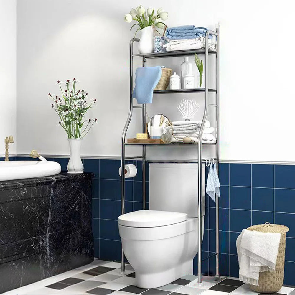 Over The Toilet Storage, Metal Bathroom Shelves