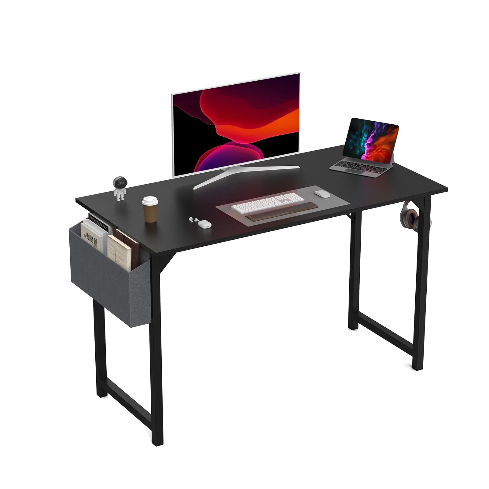 JHK Computer Desk Writing Study Office Gaming Easy Assembly