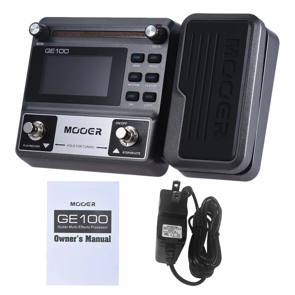 MOOER GE100 Guitar Multi-effects Processor Effect Pedal