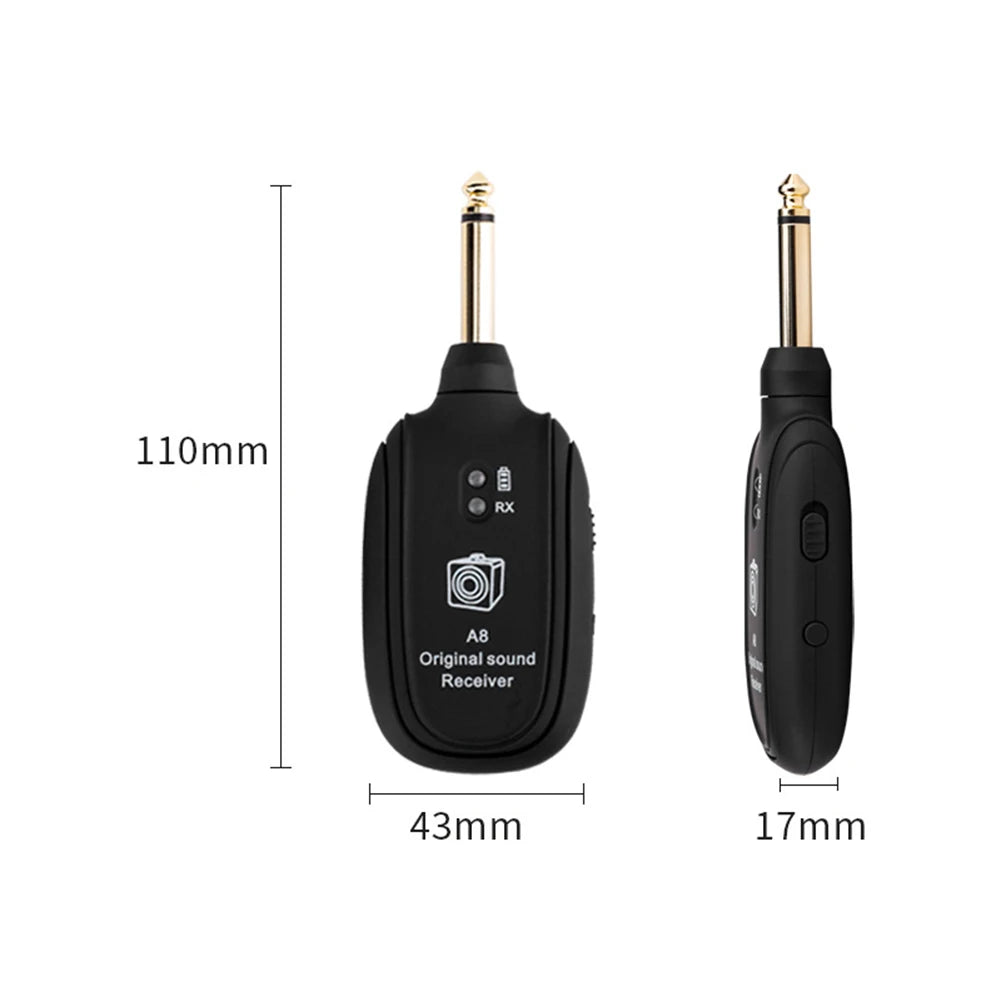 A8 UHF Audio Transmitter Receiver Accessories