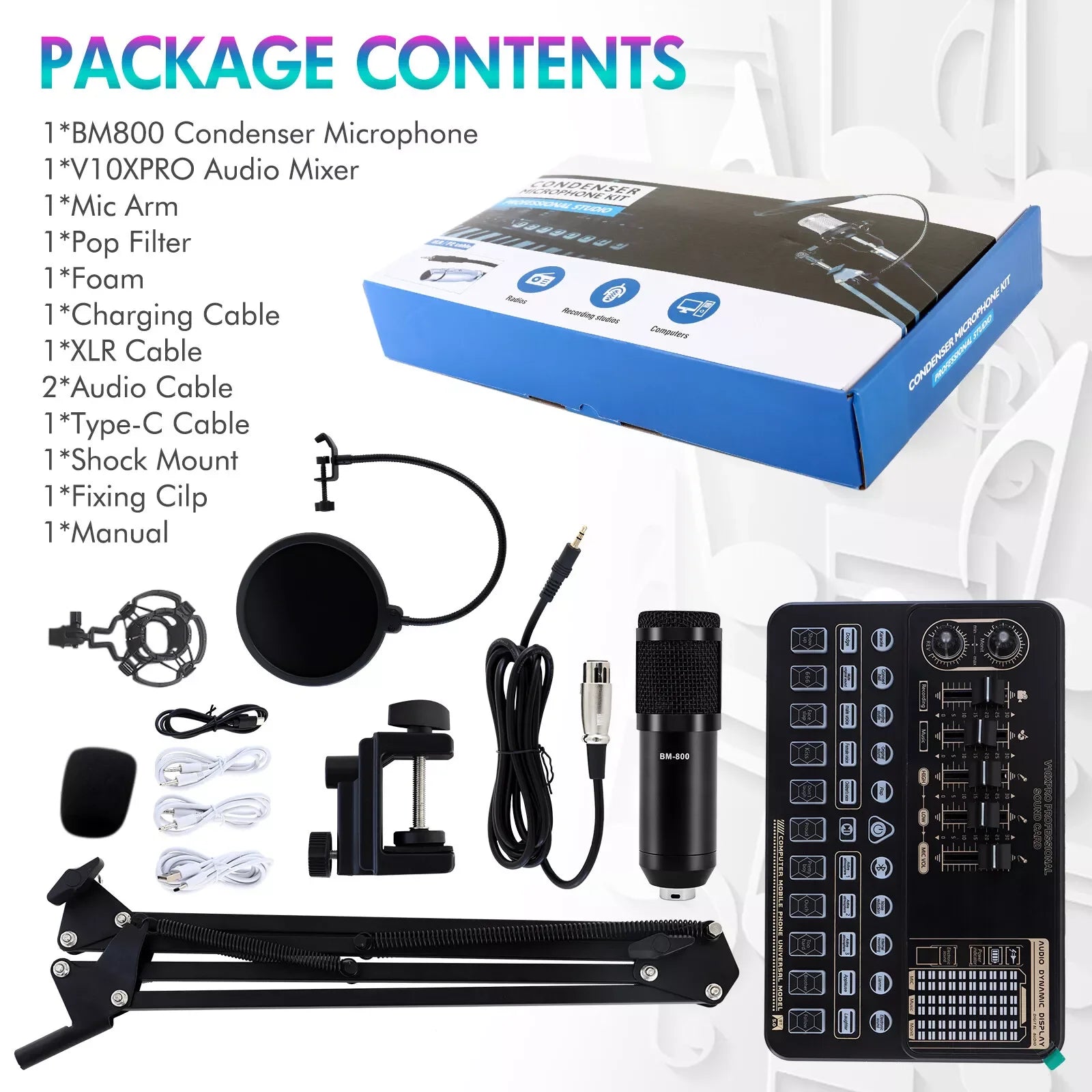 Complete Home Studio Kit for Music Podcast