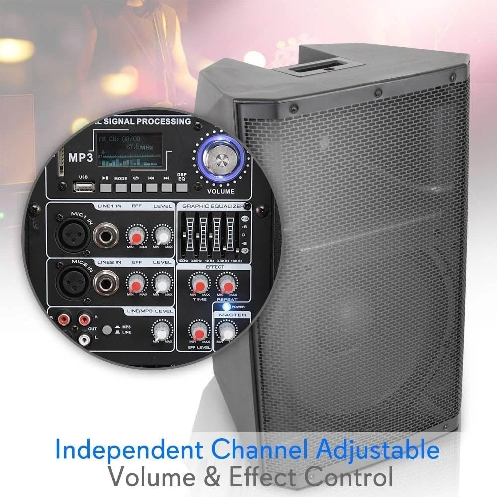 Bluetooth PA Monitor Speaker System - 1400 Watt indoor - Hot Sale