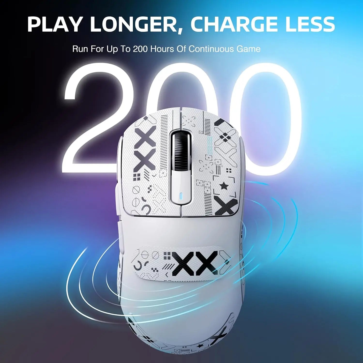 ATTACK SHARK X3 Lightweight Wireless Mouse Programmable Buttons