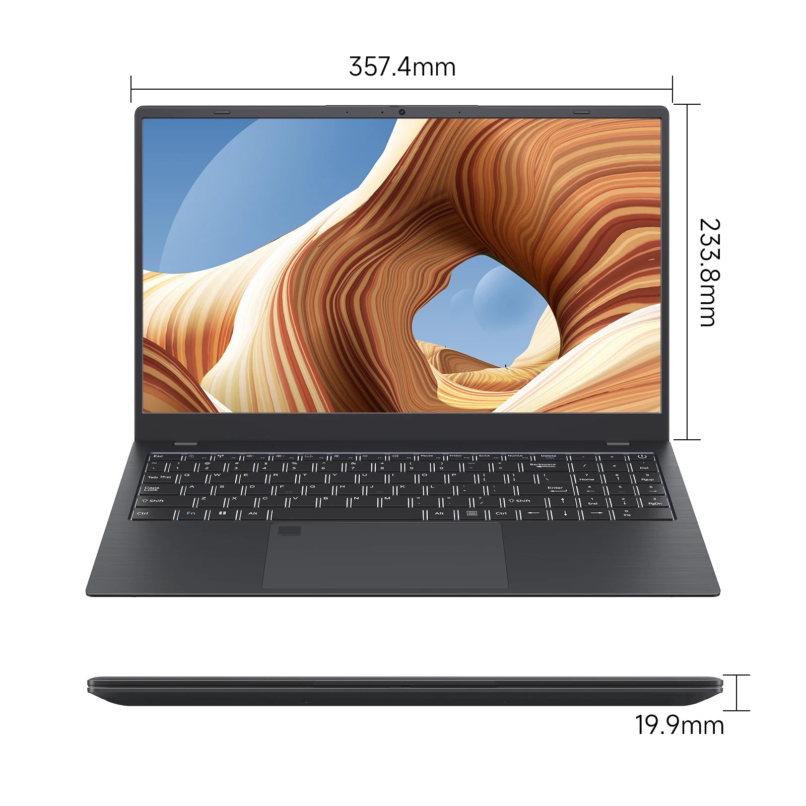 15.6 Inch Business Laptop Notebook PC CPU N5095