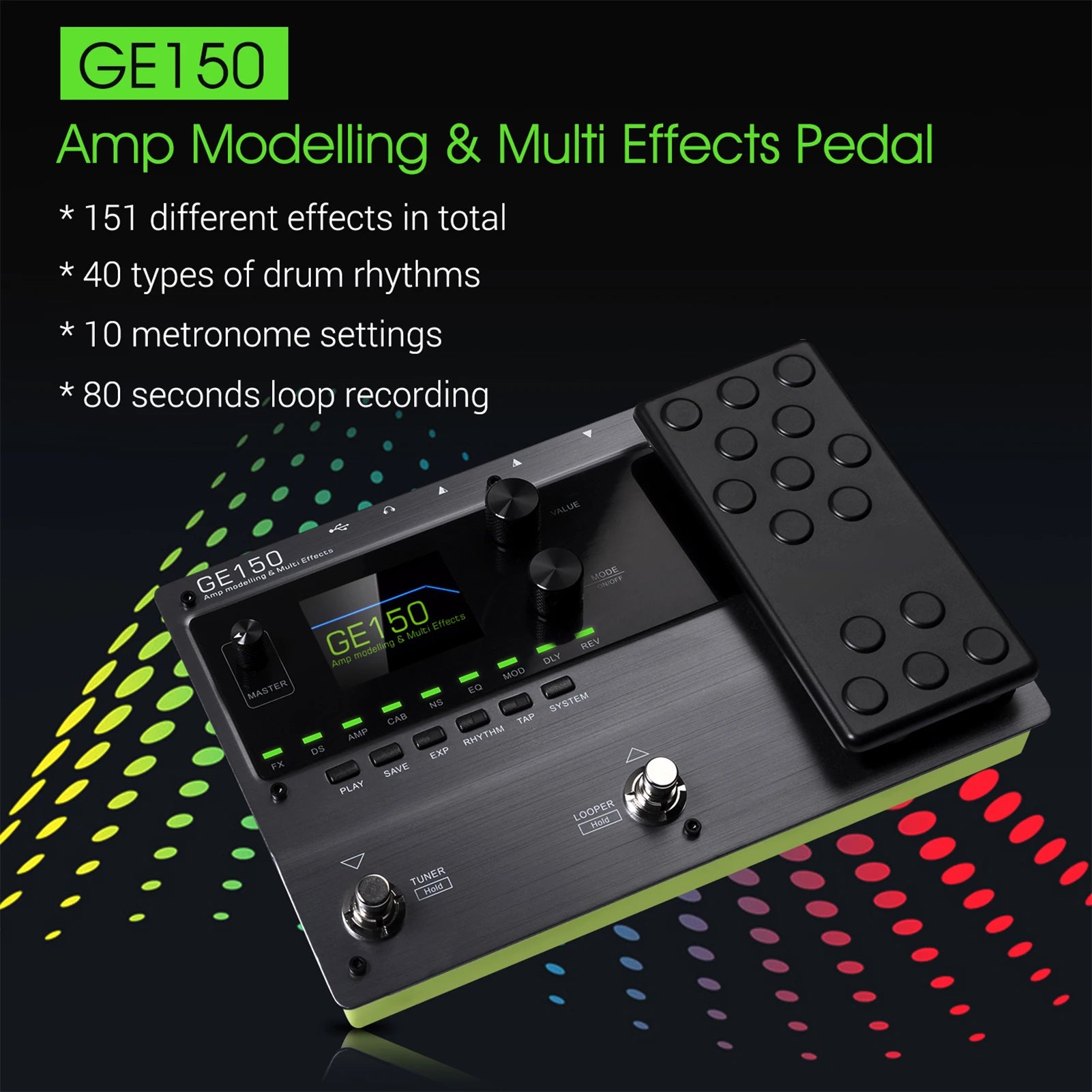 Amp Modelling & Multi Effects Pedal