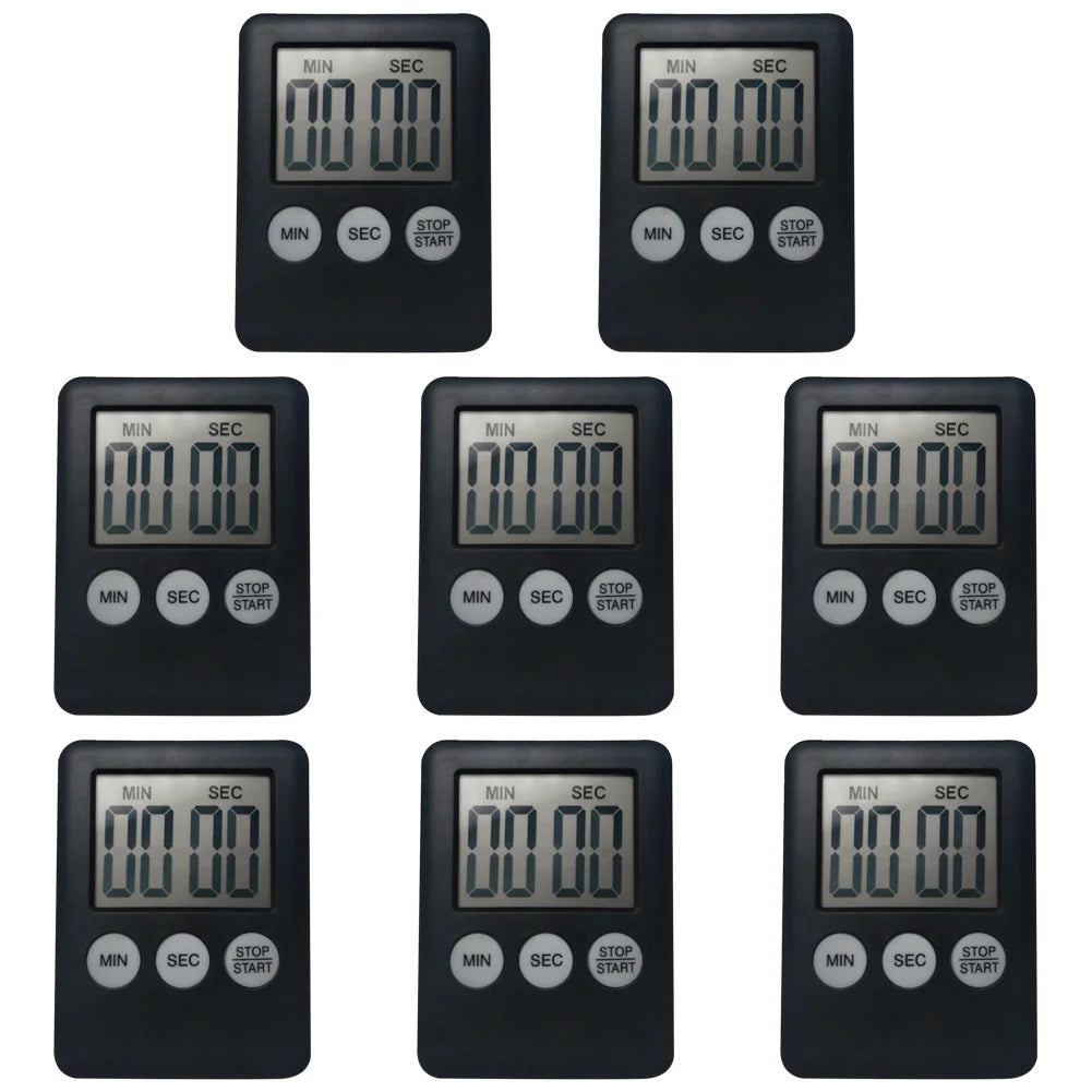 10-1PC Mini Electronic Timer Stopwatch LCD Display