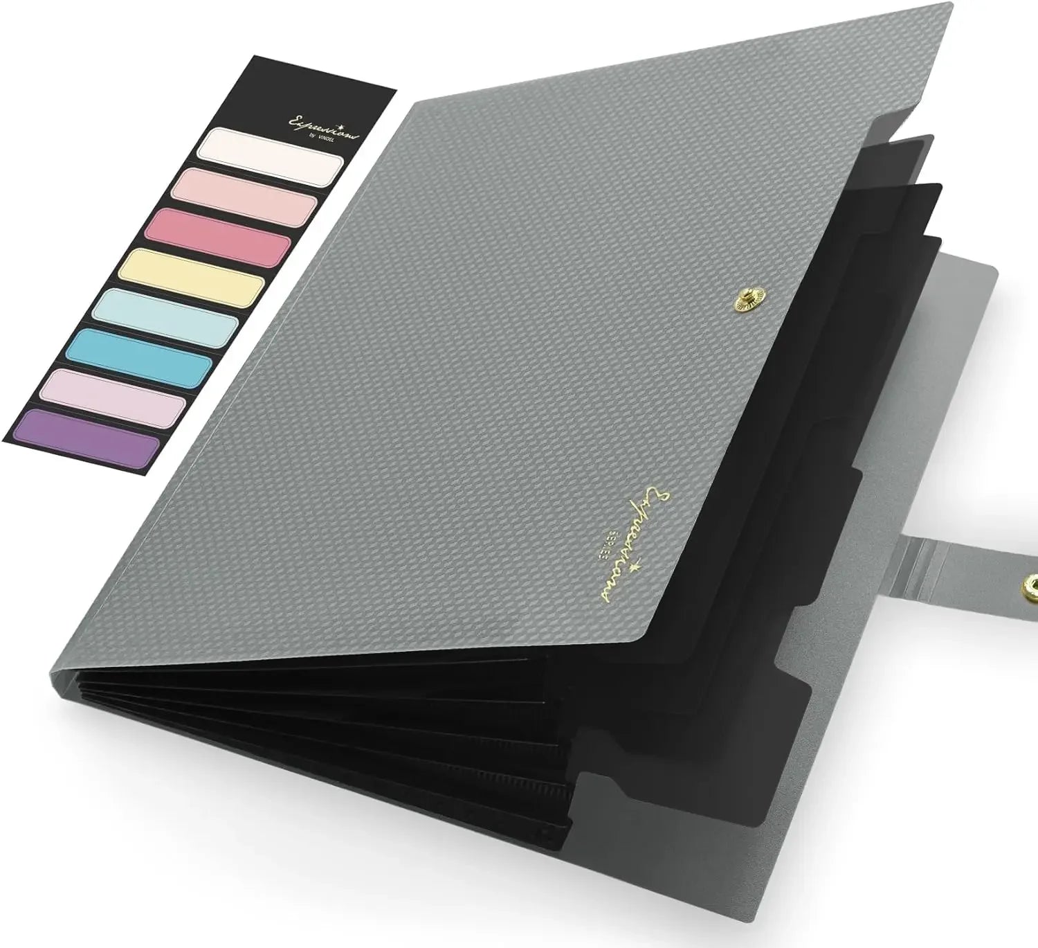 Expandable File Folder, Letter Size Organizer, 5 Pockets