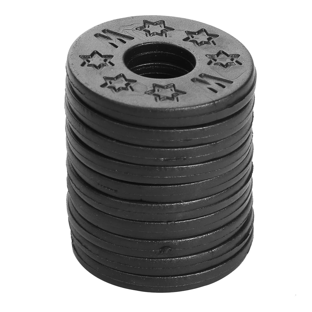 50/10PCS Rubber Guitar Strap Locks