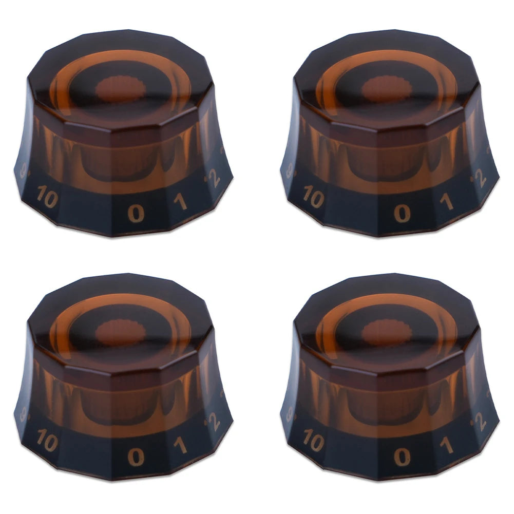 4 Pcs Electric Guitar Knobs Lampshade Style