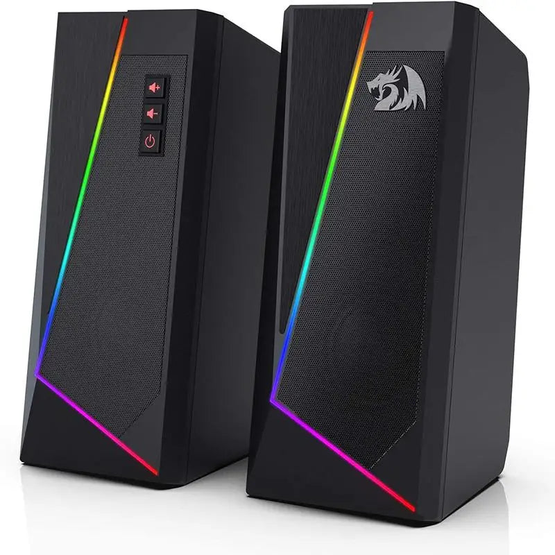 Redragon GS520 RGB Desktop 2.0 Channel PC Stereo Speaker