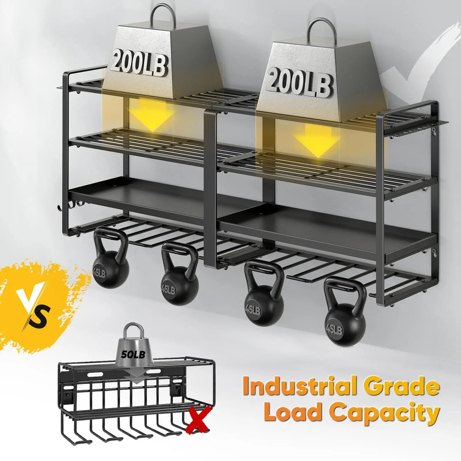 4 Layer Garage and Storage, Suitable Utility Racks