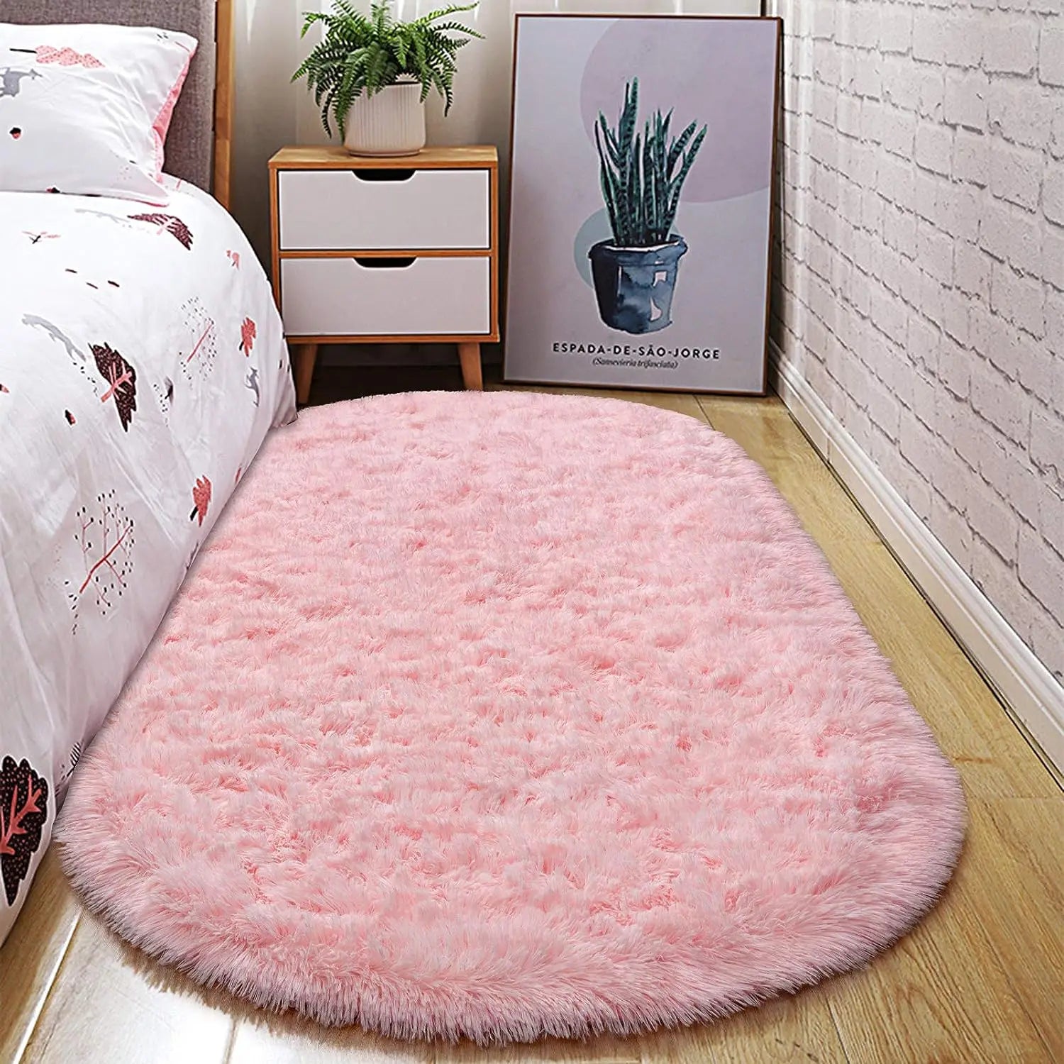 Fluffy Ultra Soft Area Rugs for Nursery Mats, 2.6 x 5.3ft