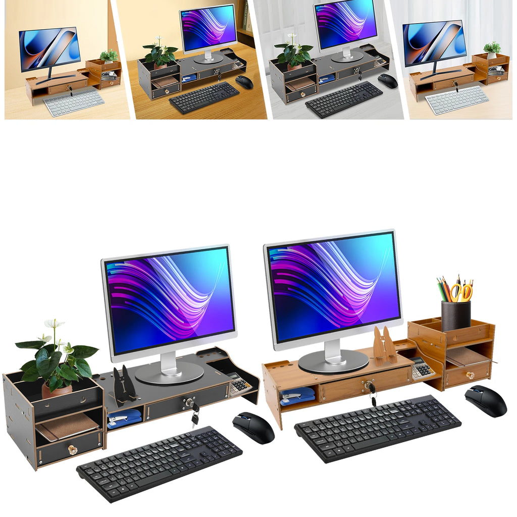 Modern Desktop Monitor Booster Stand 17.5*20*16cm