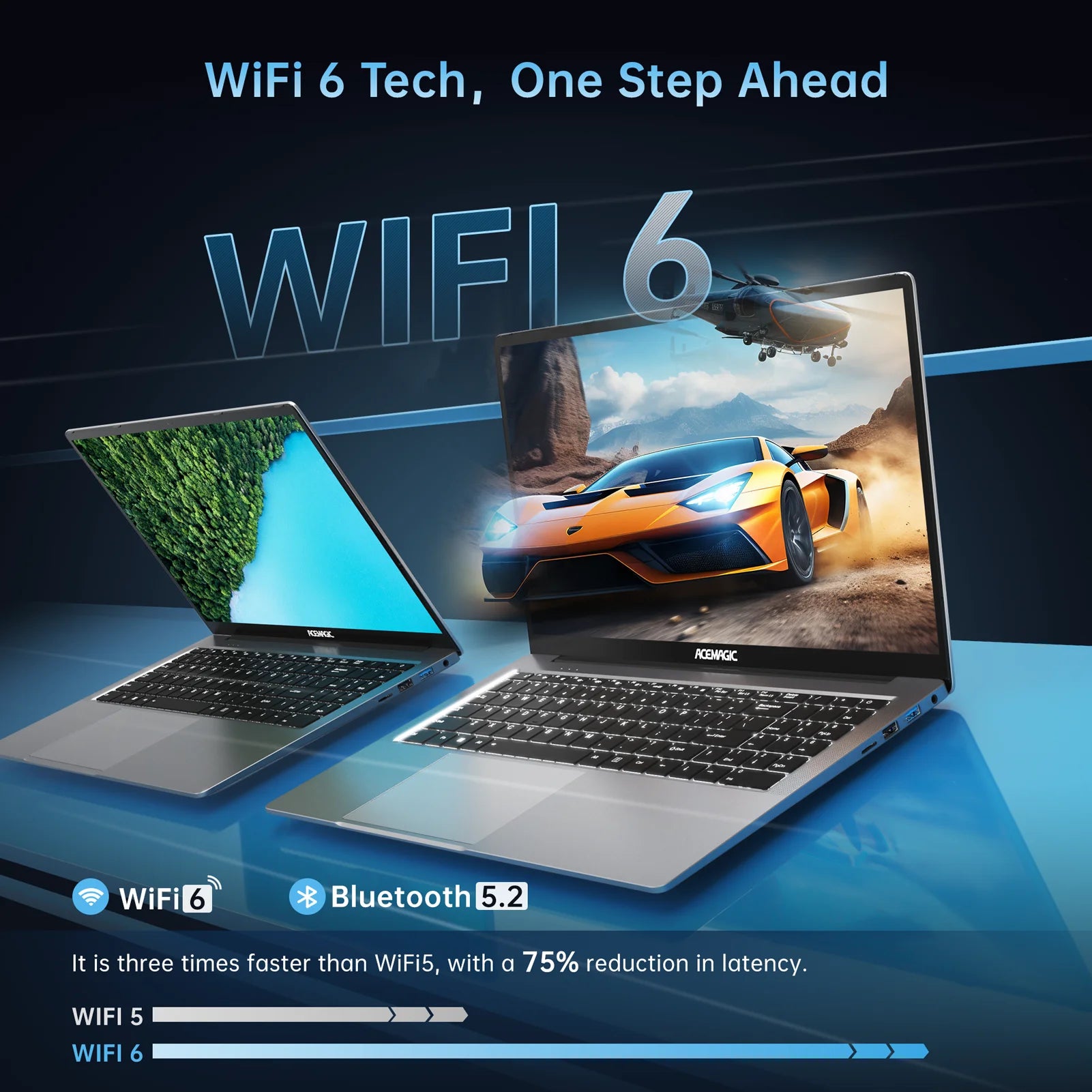 ACEMAGIC Notebook Ryzen 7 5700U Laptop