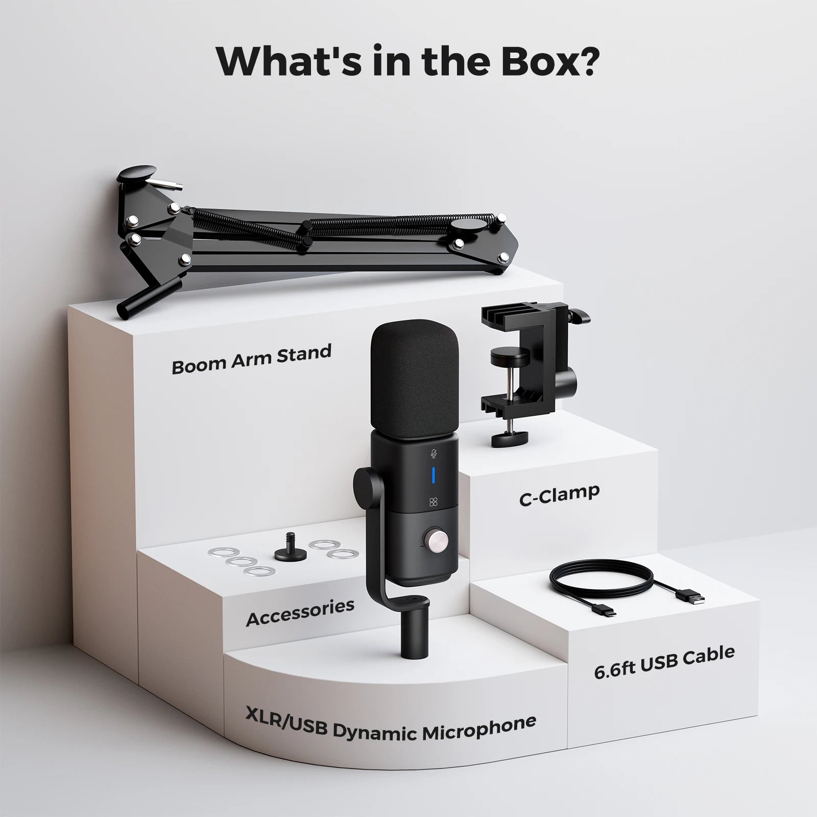 NearStream Professional pc Mic USB XLR Dynamic Microphone