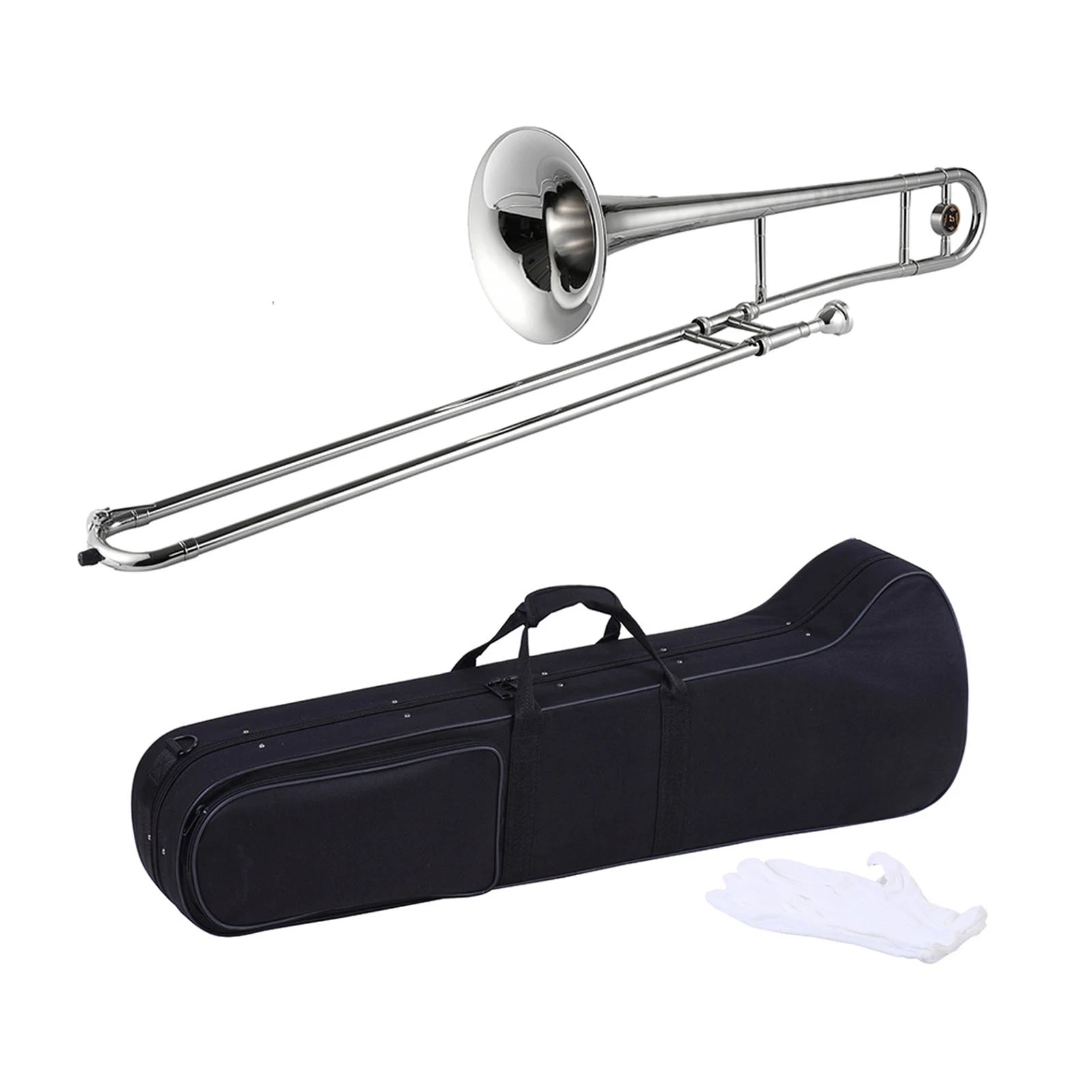 Silver Trumpet Alto Trombone Brass Bb Tone B Flat