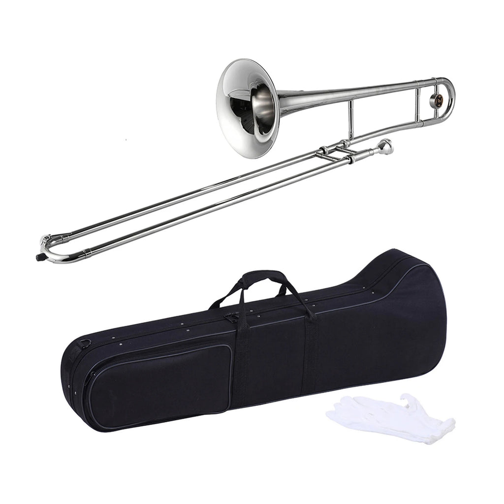 Silver Trumpet Alto Trombone Brass Bb Tone B Flat